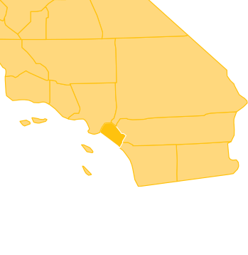 Orange County Long Beach Chapter Map