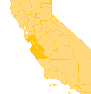 Silicon Valley San Jose Chapter Map