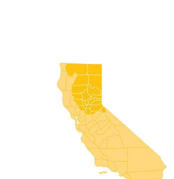 Sacramento Chapter Map