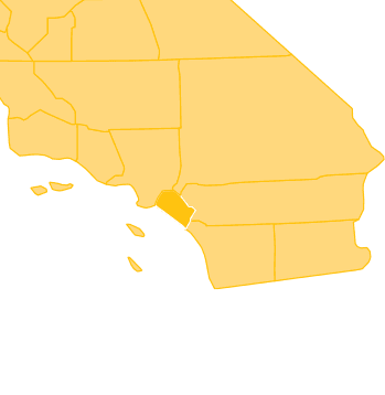 Orange County Long Beach Chapter Map